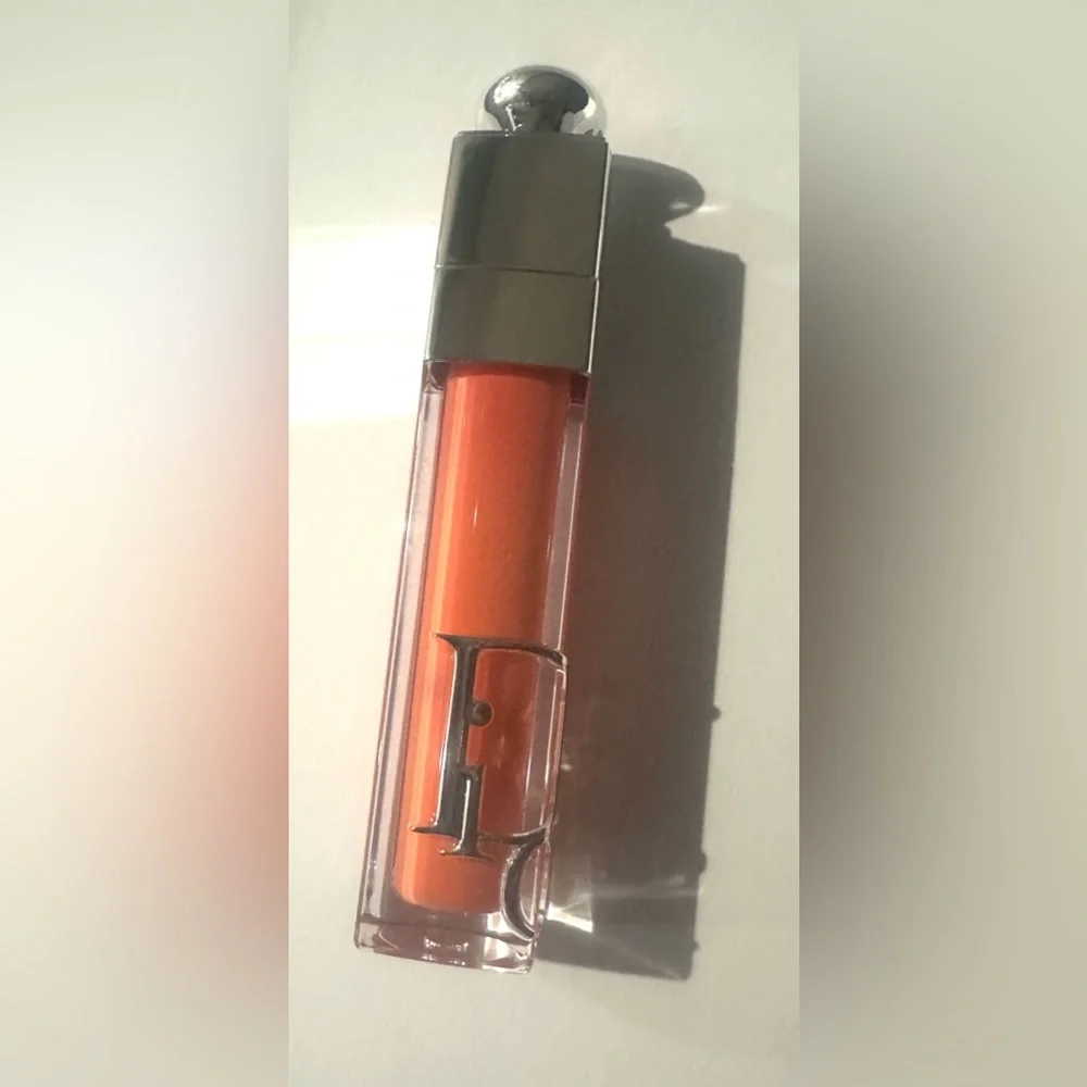 Dior Lip Maximize Coral Lip Gloss & DiorLip Glow Cherry oil